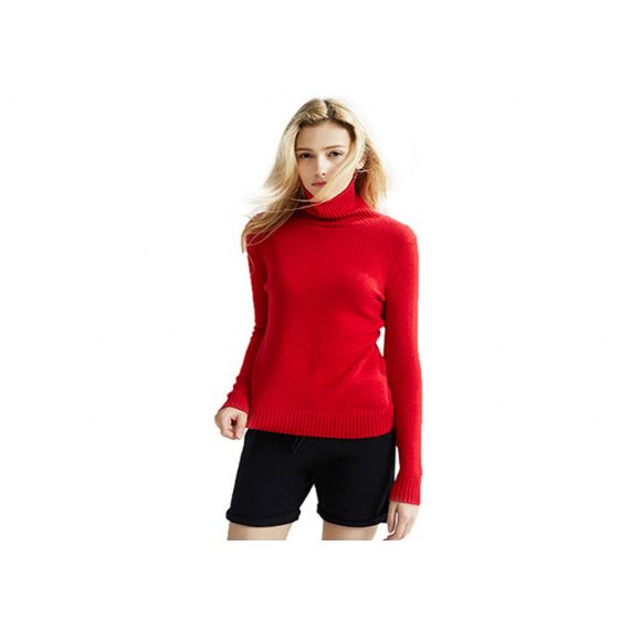 Компьютер свитера Книт женщин кашемира связал красивый короткий пуловер длины - 11202560