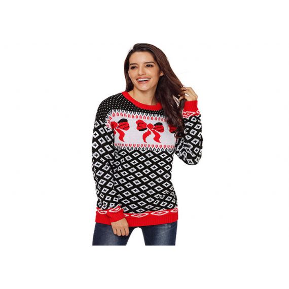 Симпатичные уродливые рождественские свитера для женщин - 11153759
