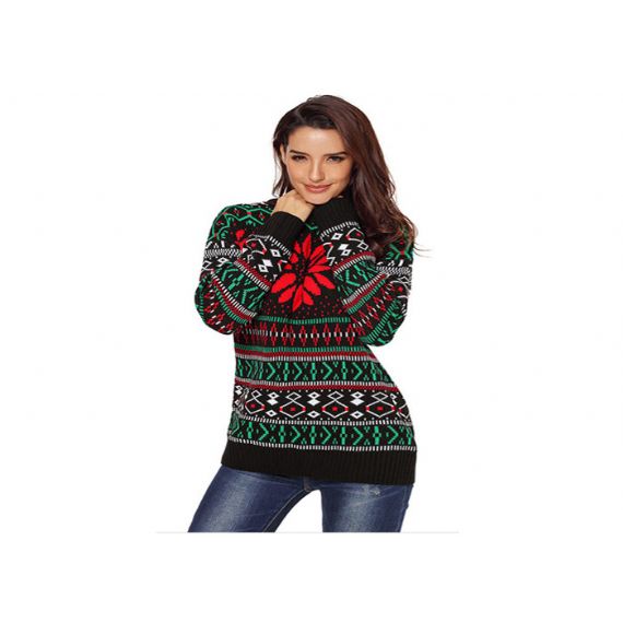 Симпатичные уродливые рождественские свитера для женщин - 11153759