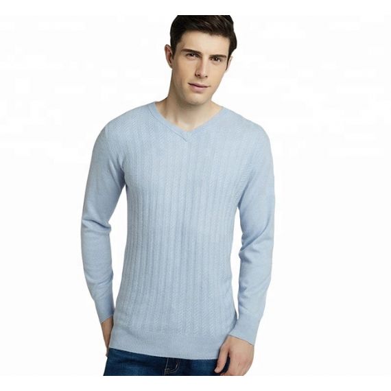 Случайный с - люди свитера прыгуна черноты в шеи размера 2СЛ связанные кабелем на весну - 11611502