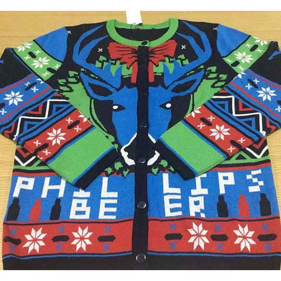 S-6XL 12GG Хлопковые рождественские свитера с акриловой смесью и пивом - 11667627