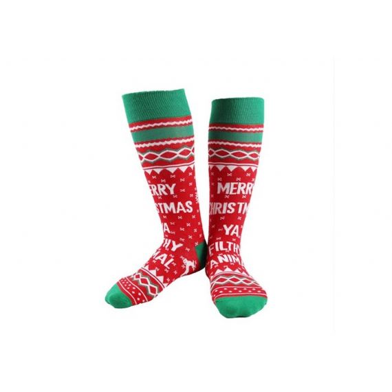 Счастливого Рождества Ya Filthy Animal Crazy Christmas Socks - 12204034