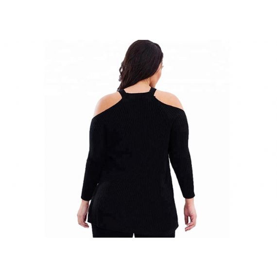 Корейский пуловер большого размера, коренастый дышащий вязаный свитер с защитой от ультрафиолета - 11272265