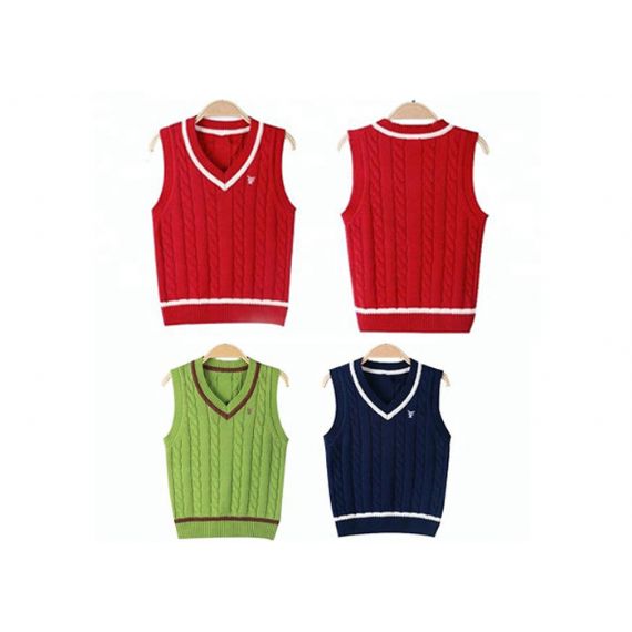Школьный свитер без рукавов для детского сада - 11272203
