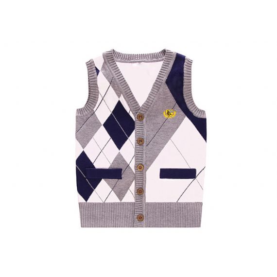 Жилет школьной формы Intasia Knitting Pure Cotton - 11810539