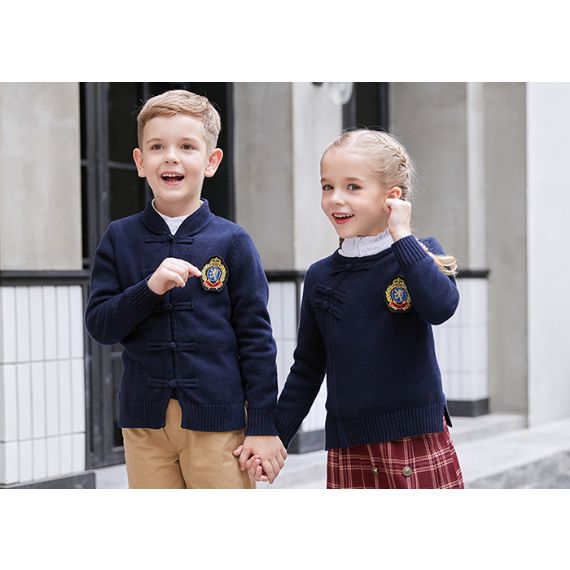 Выполненные на заказ свитера кардигана школы китайского стиля для детей и молодежи - 11811678