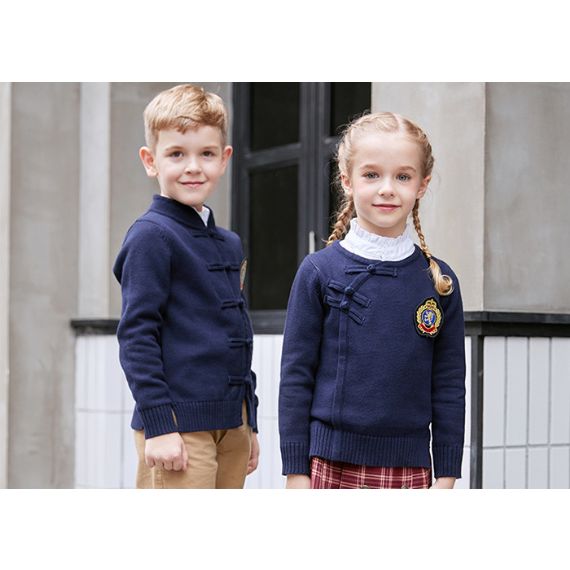 Выполненные на заказ свитера кардигана школы китайского стиля для детей и молодежи - 11811678