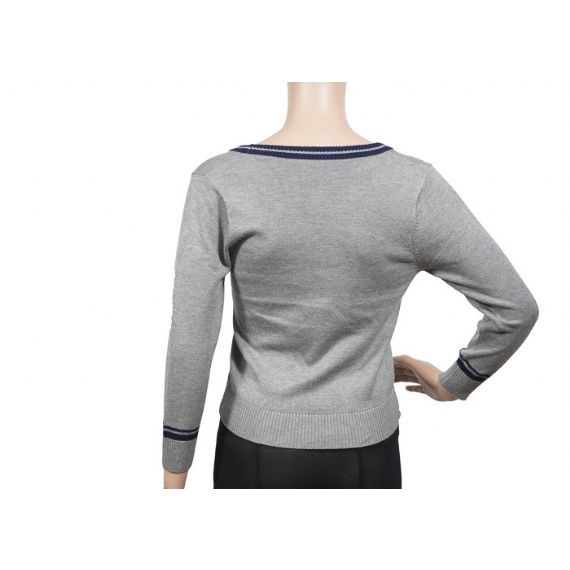 Бреатабле серые свитера кардигана школьной формы на осень и зиму - 12323566