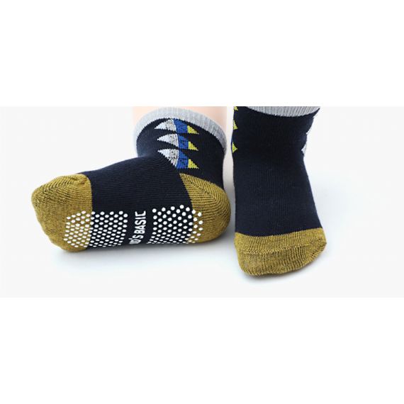 Противоскользящие хлопковые носки унисекс оптом оптом - HNFS18