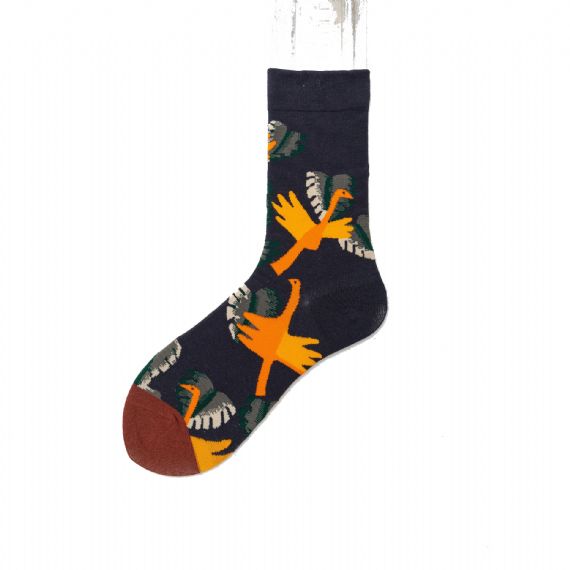 Новая мода картина маслом чулки носки оптовик - HNFS7