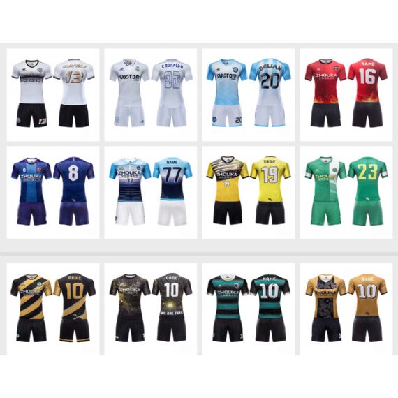 Серые сублимированные трикотажные изделия команды - SO23