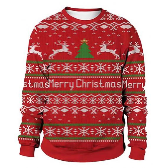 Рождественские толстовки для сублимационной печати - SPS40