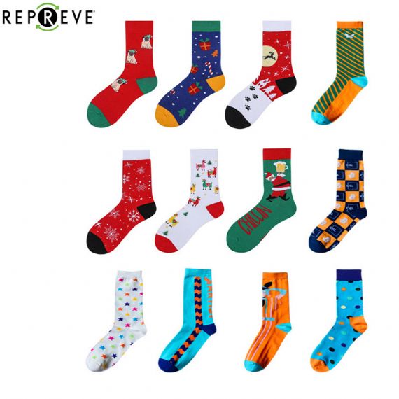 Носки Repreve Ethical Recycled Eco Friendly Sustainable Happy Socks - SS01